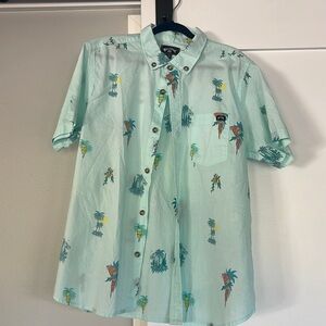 Billabong boys large button down amazing condition work once great for summer